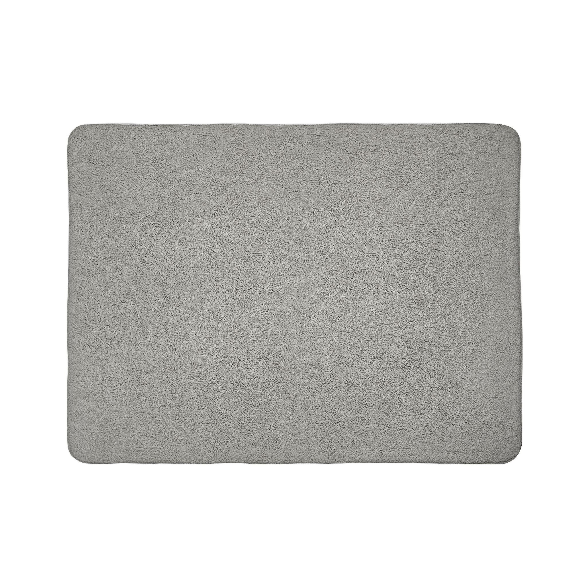 Cozy Wintery Scene Fleece Sherpa Blanket
