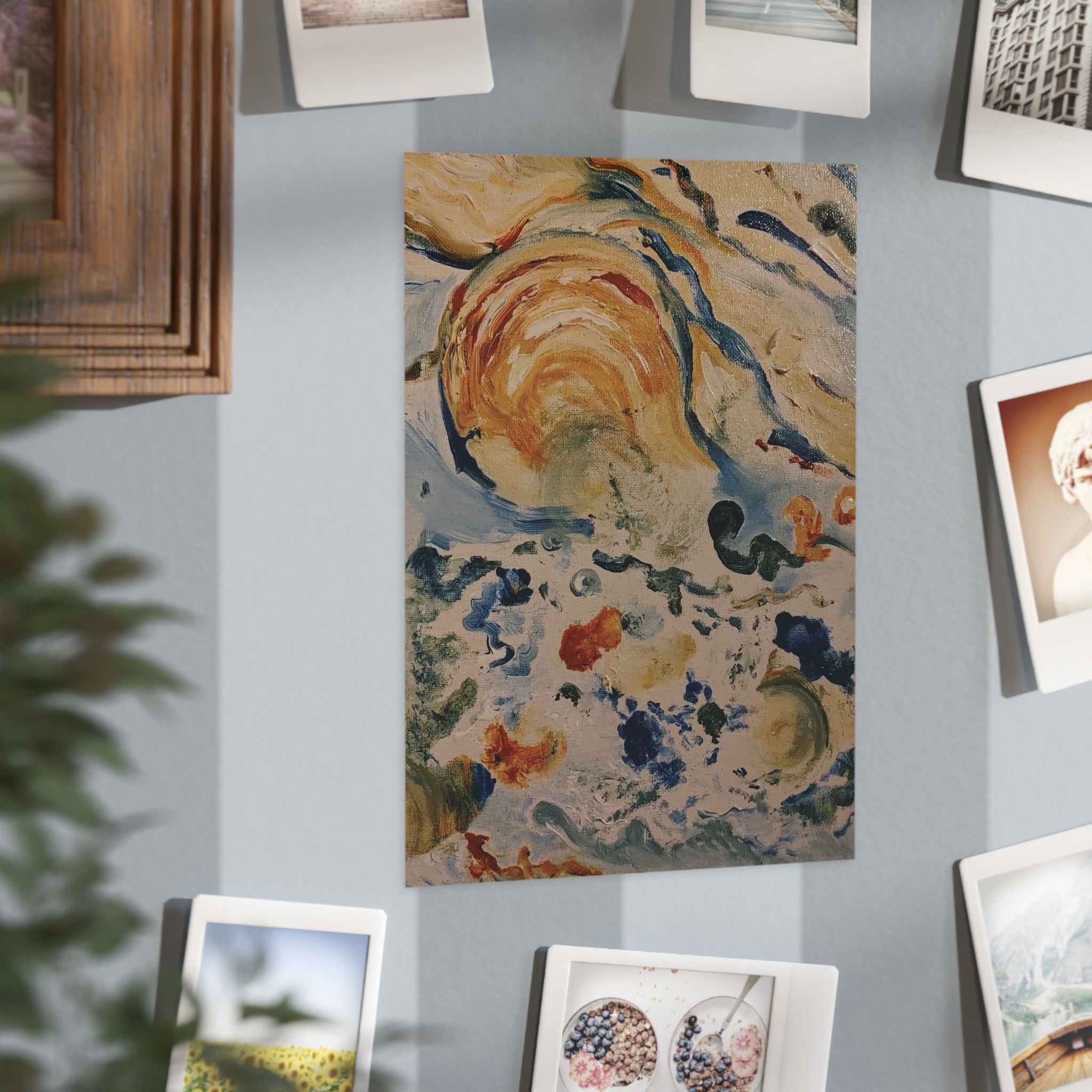 Abstract Acrylic Art Print — Dream Catcher: Courage Unframed Print