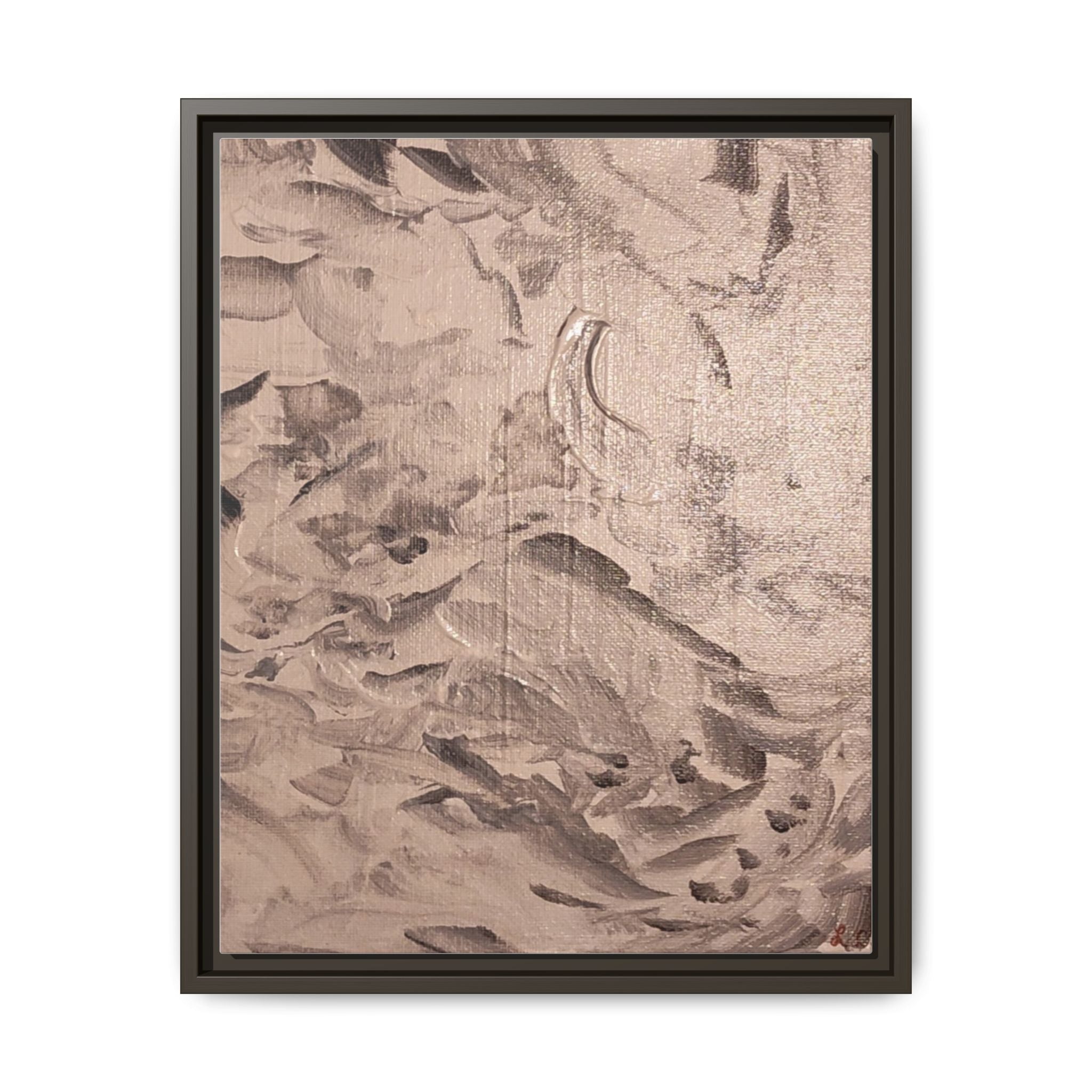 Echo of Silence Matte Canvas (Framed)