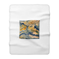Dream Catcher Sherpa Fleece Throw Blanket — Original Art Home Decor, 30"x40"