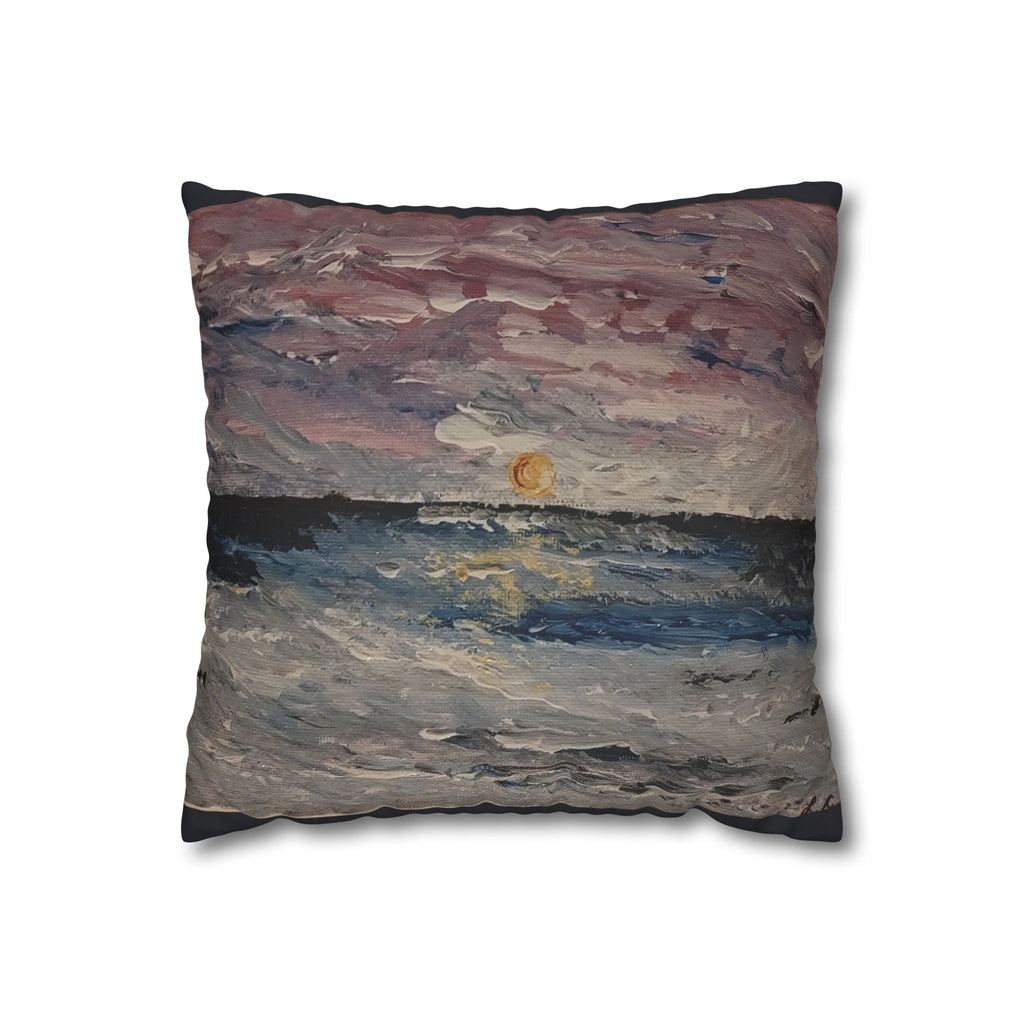 Serenity Pillow Cover — Original Art Home Decor, 16"x16"