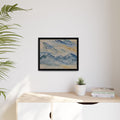 Dream Catcher: Counterclock Wise | Framed Canvas Mountain Wall Art, 20" x 16"