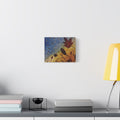 SpringFall Love Gallery-Wrap Canvas — Original Art Print, 10"x8"