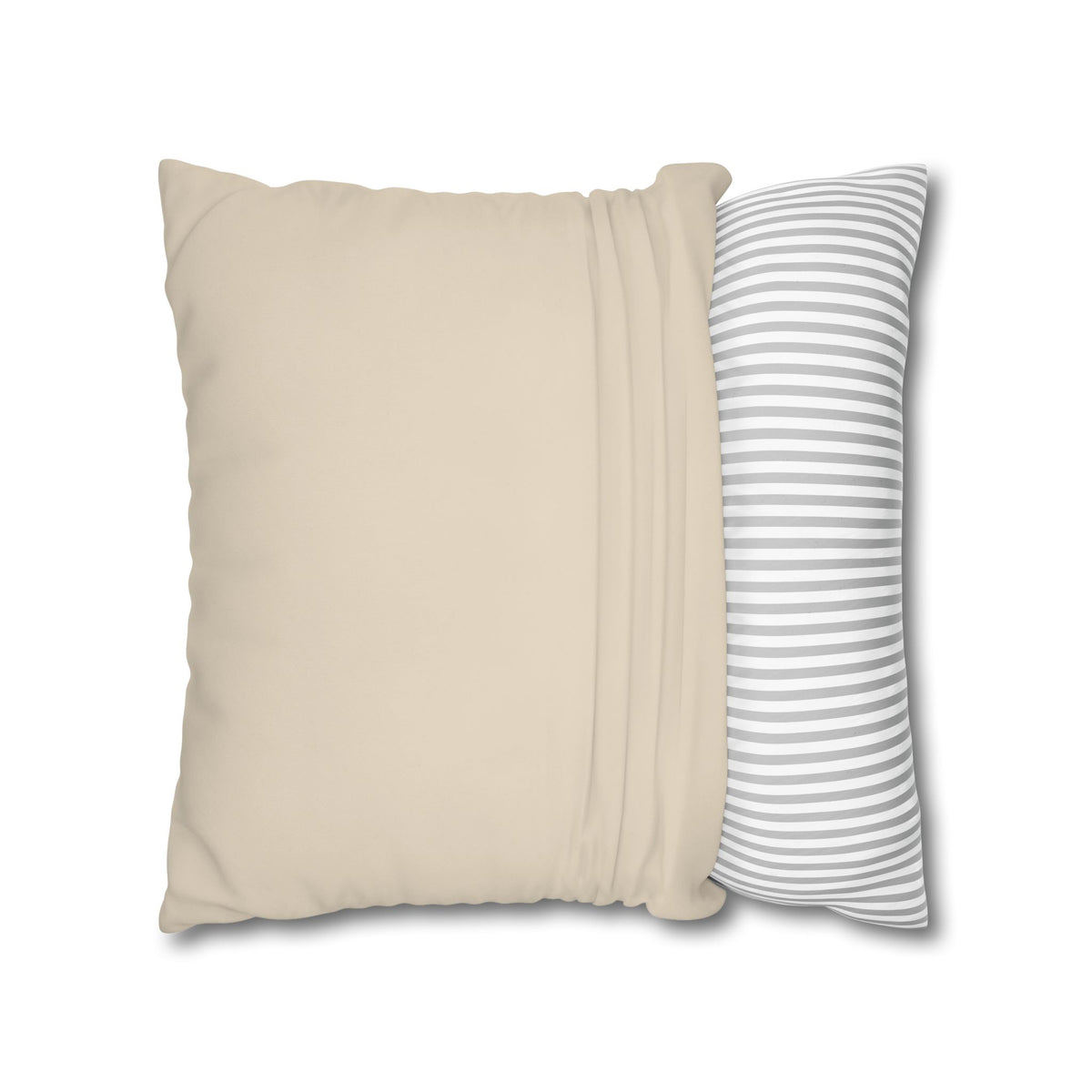 Dream Catcher: Counterclock Wise | Abstract Mountain Pillow Cover, Blue & Gold