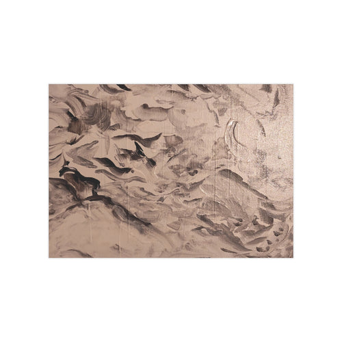 Abstract Art Print — Echo of Silence Unframed Minimalist Wall Decor