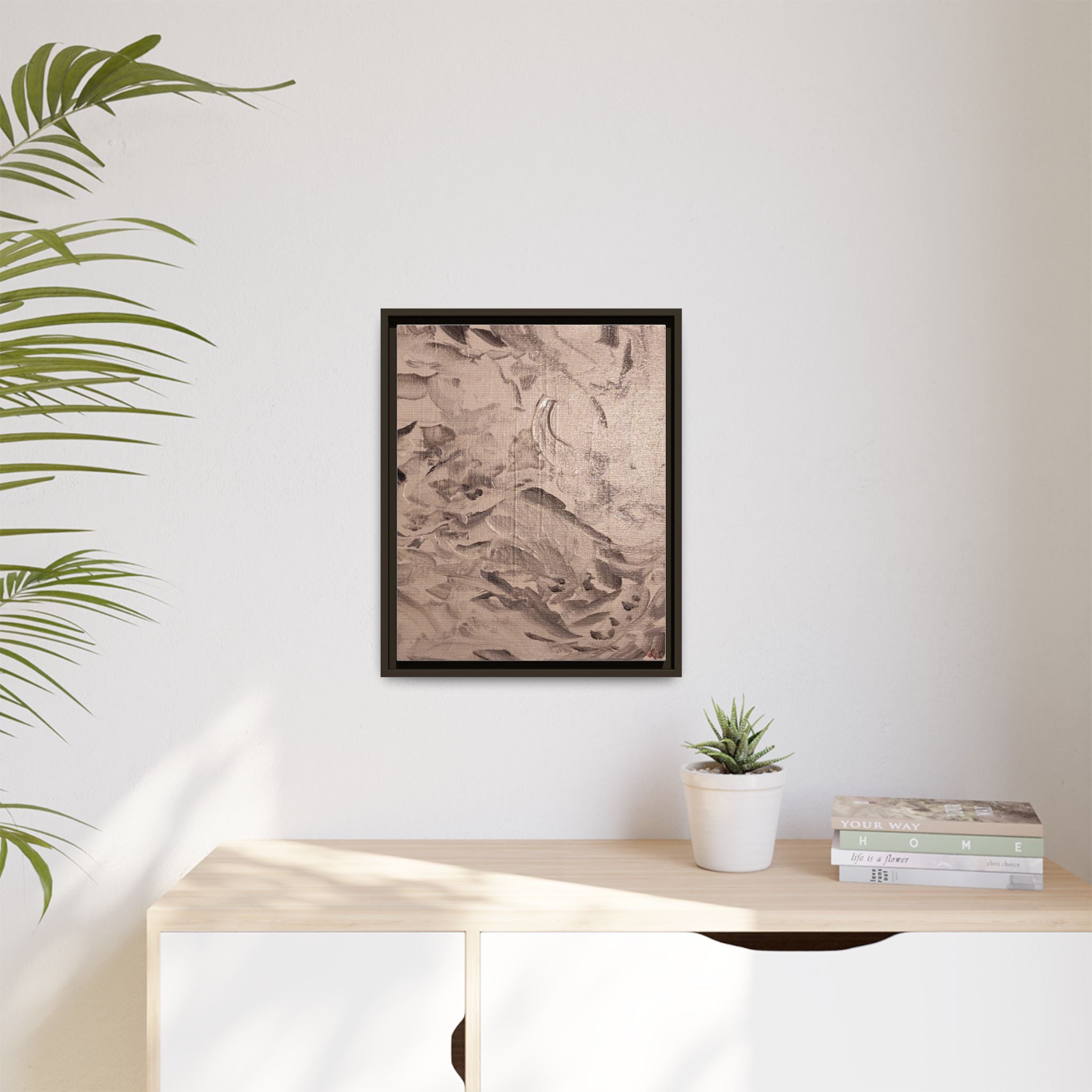 Echo of Silence Matte Canvas (Framed)