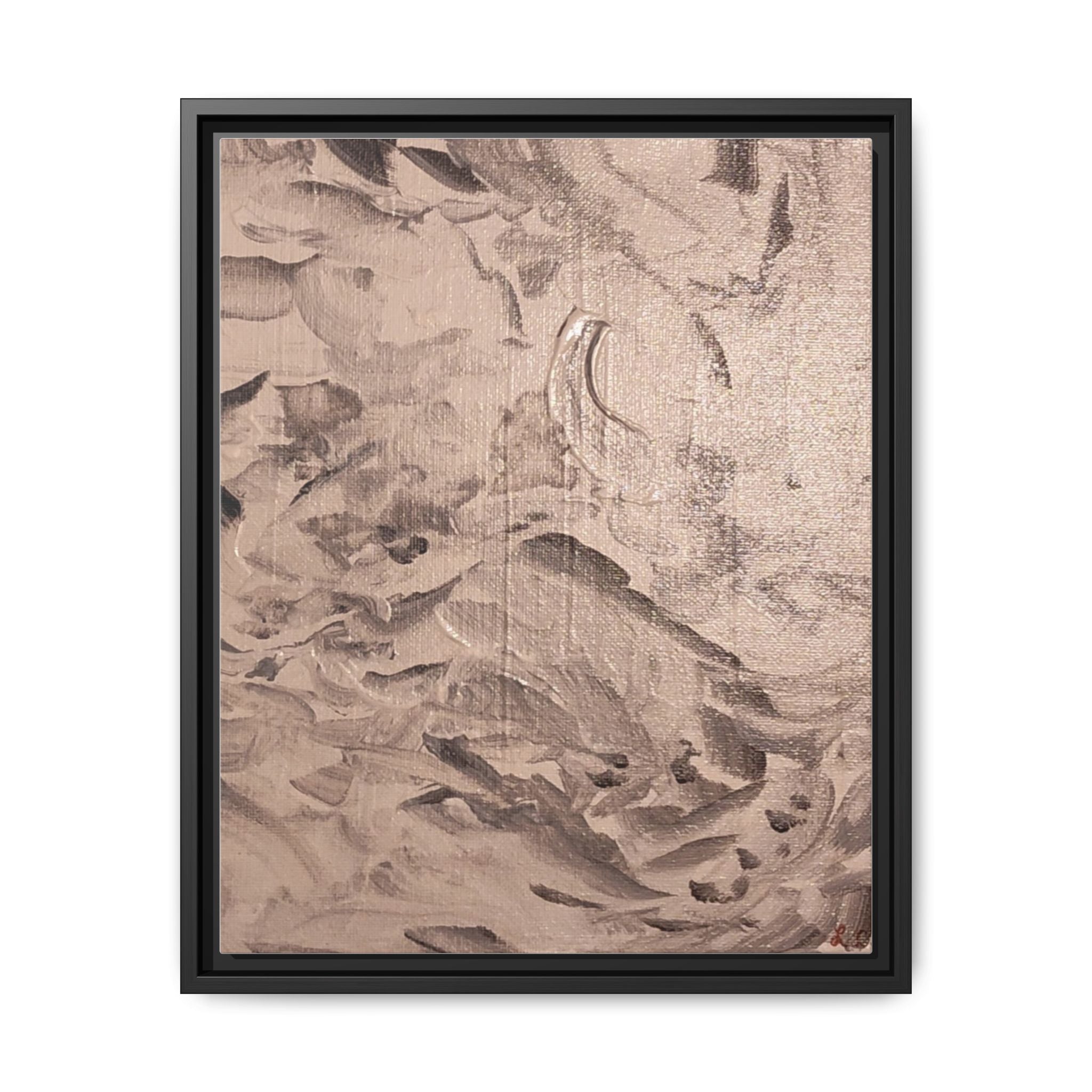 Echo of Silence Matte Canvas (Framed)