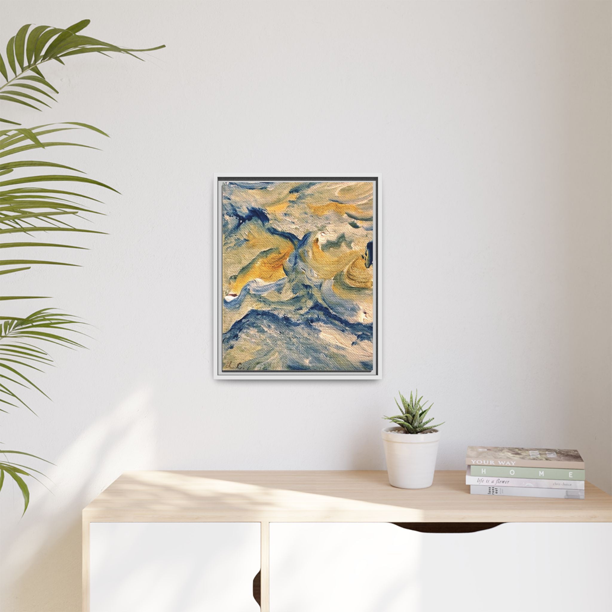 Dream Catcher Matte Canvas Print (Framed)
