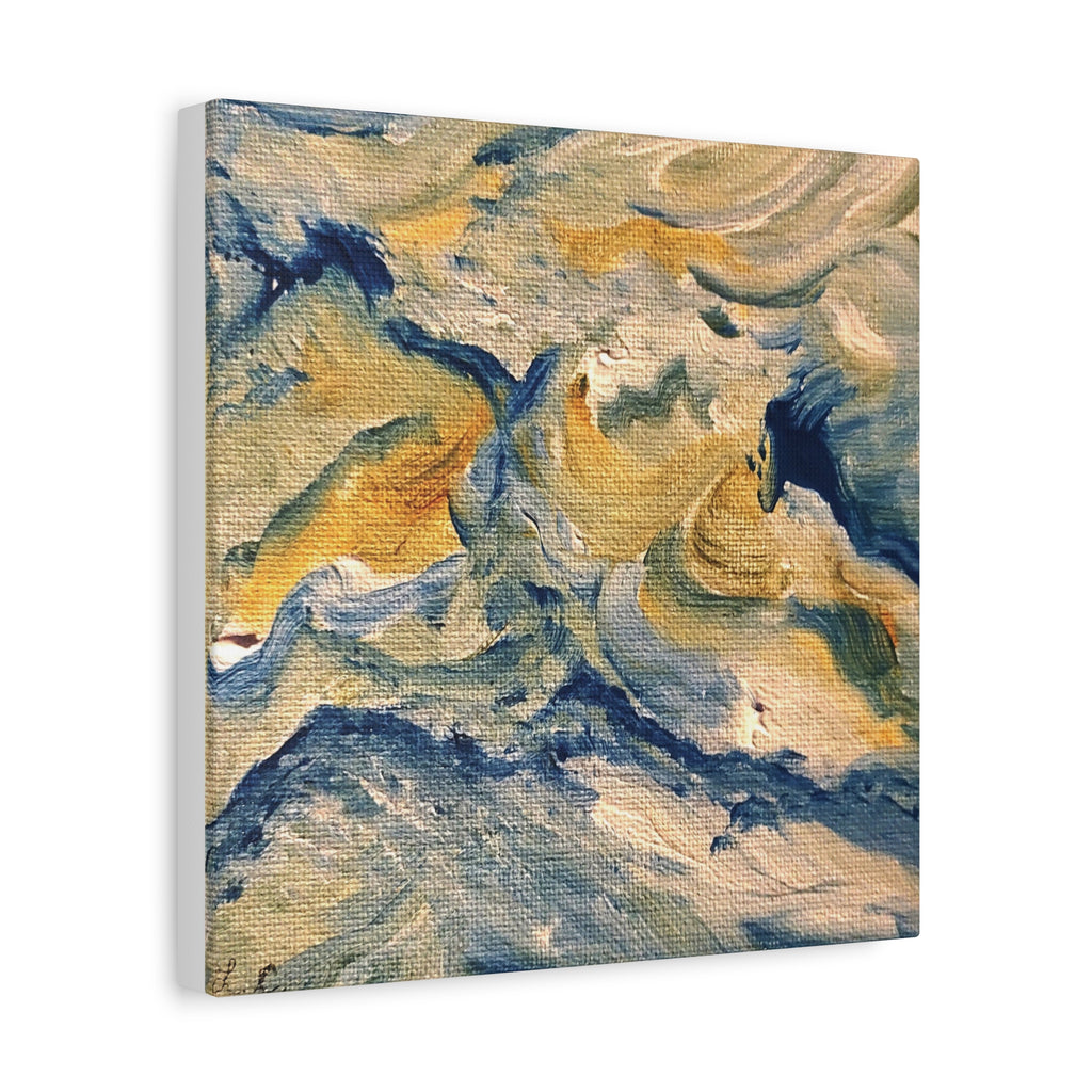 Dream Catcher Gallery-Wrap Canvas — Original Art Print, 12"x12"