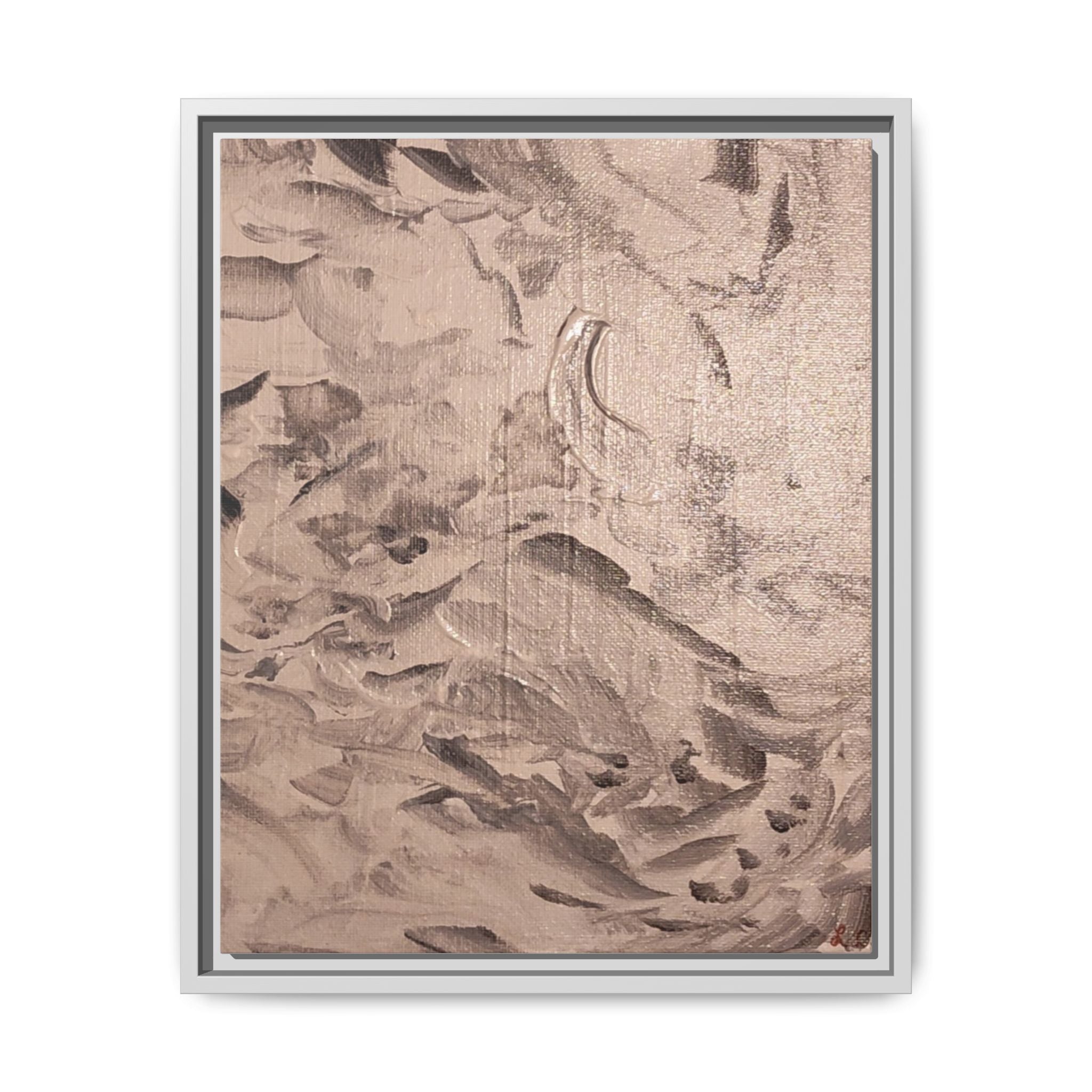 Echo of Silence Matte Canvas (Framed)