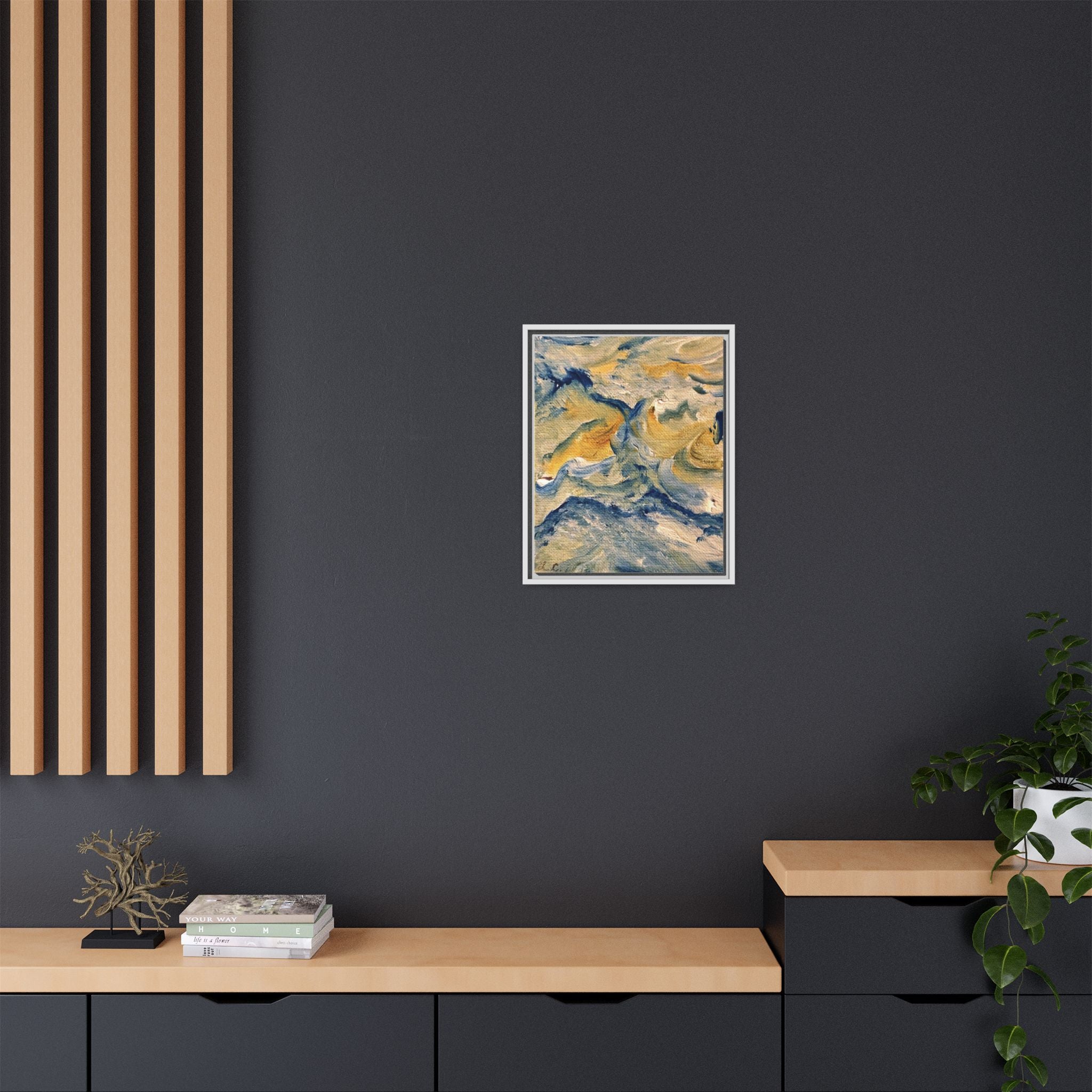 Dream Catcher Matte Canvas Print (Framed)