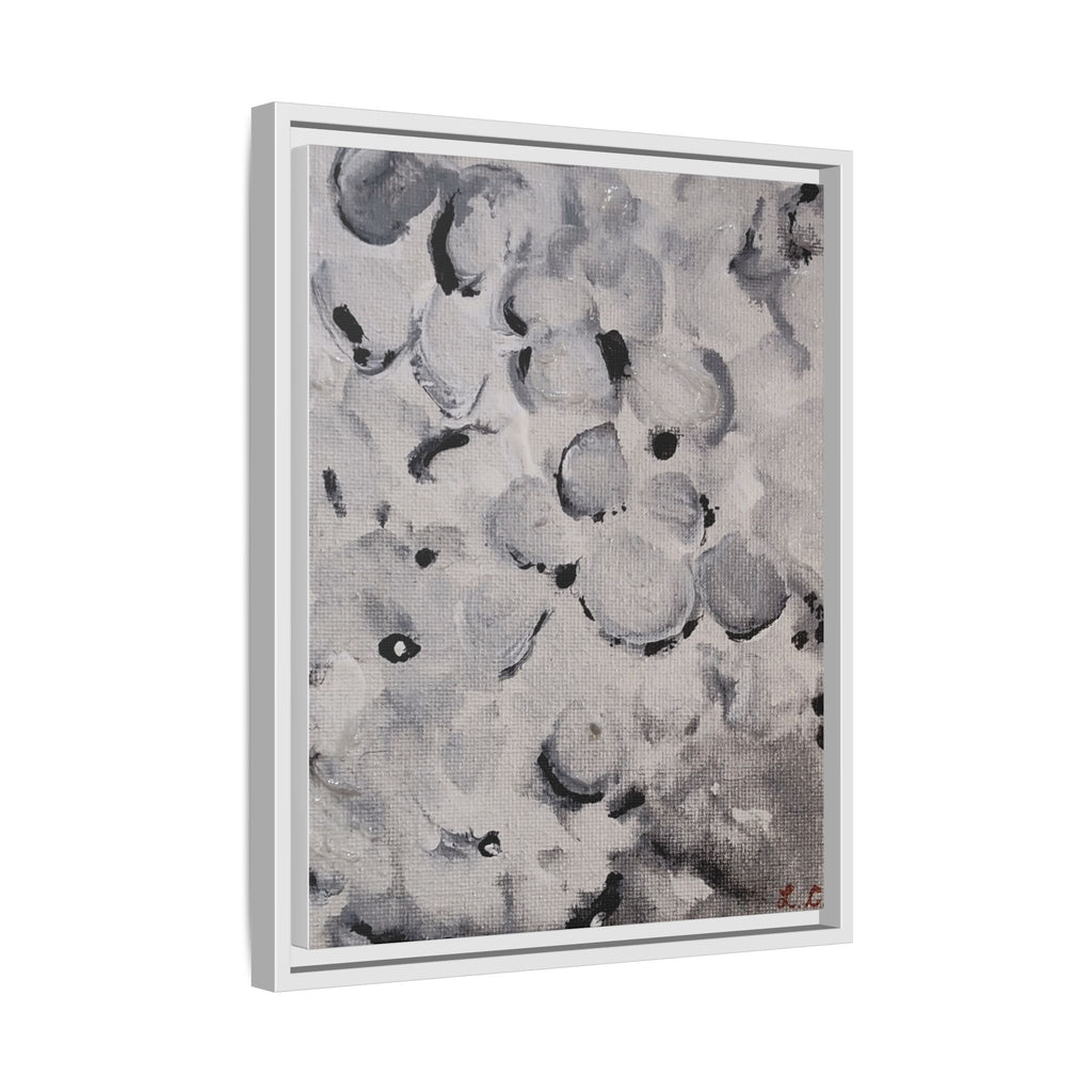 Sweet and Low Floral Matte Canvas Framed Wall Art