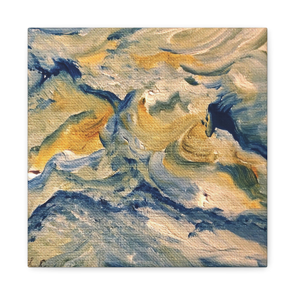 Dream Catcher Gallery-Wrap Canvas — Original Art Print, 12"x12"