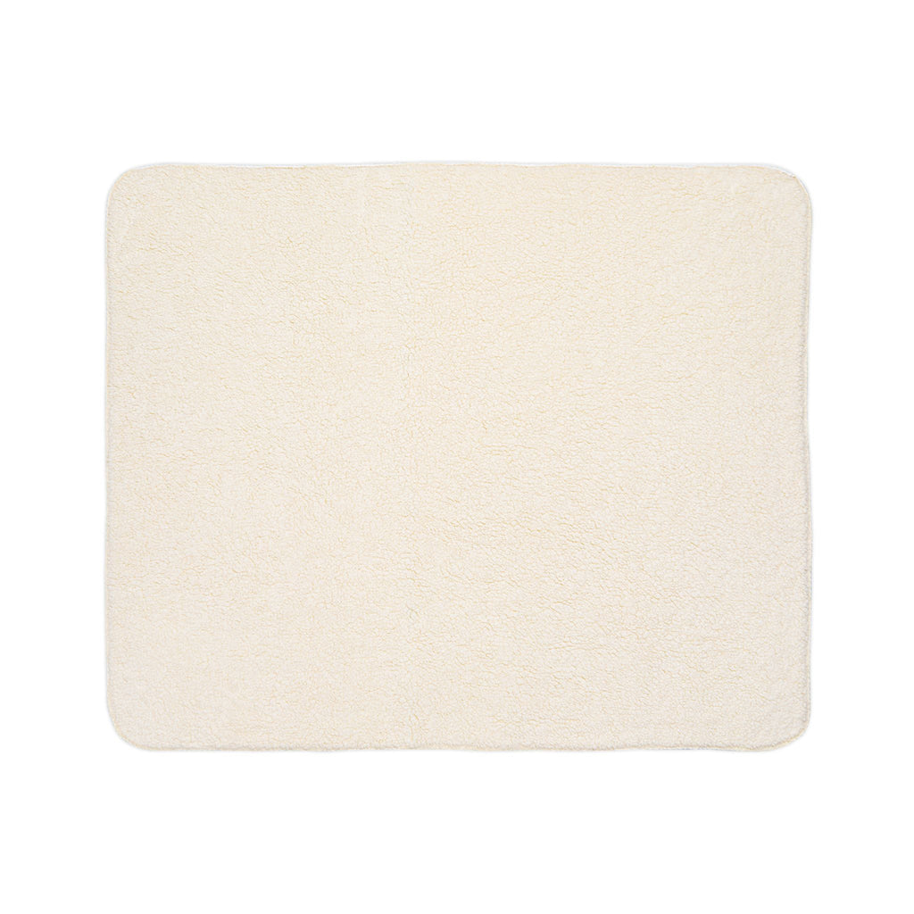 Cozy Wintery Scene Fleece Sherpa Blanket