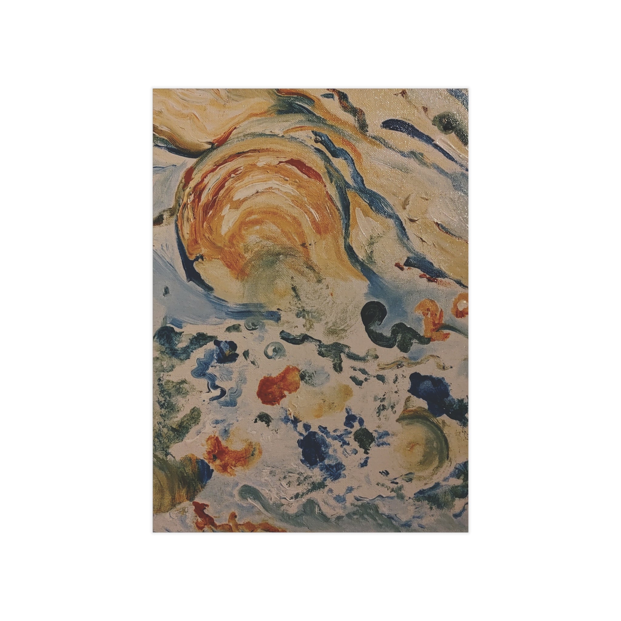 Abstract Acrylic Art Print — Dream Catcher: Courage Unframed Print