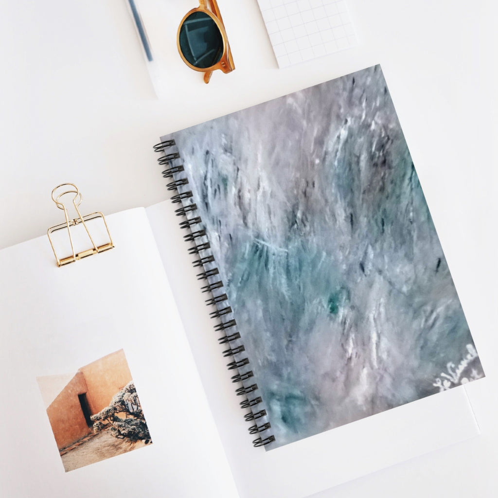Mint Chocolate Space — Art Notebook by Occipicco Art