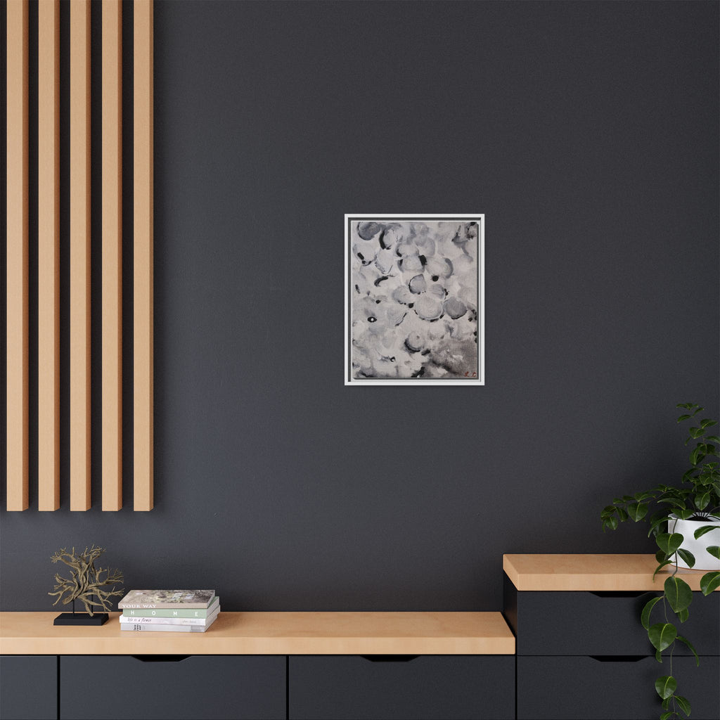 Sweet and Low Floral Matte Canvas Framed Wall Art