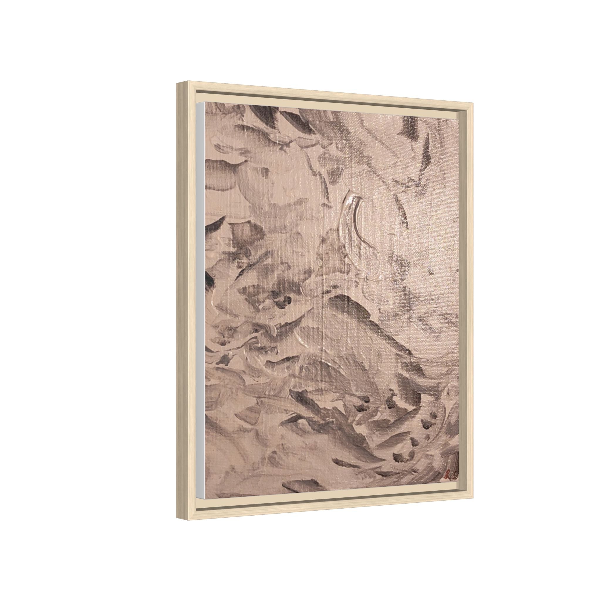 Echo of Silence Matte Canvas (Framed)