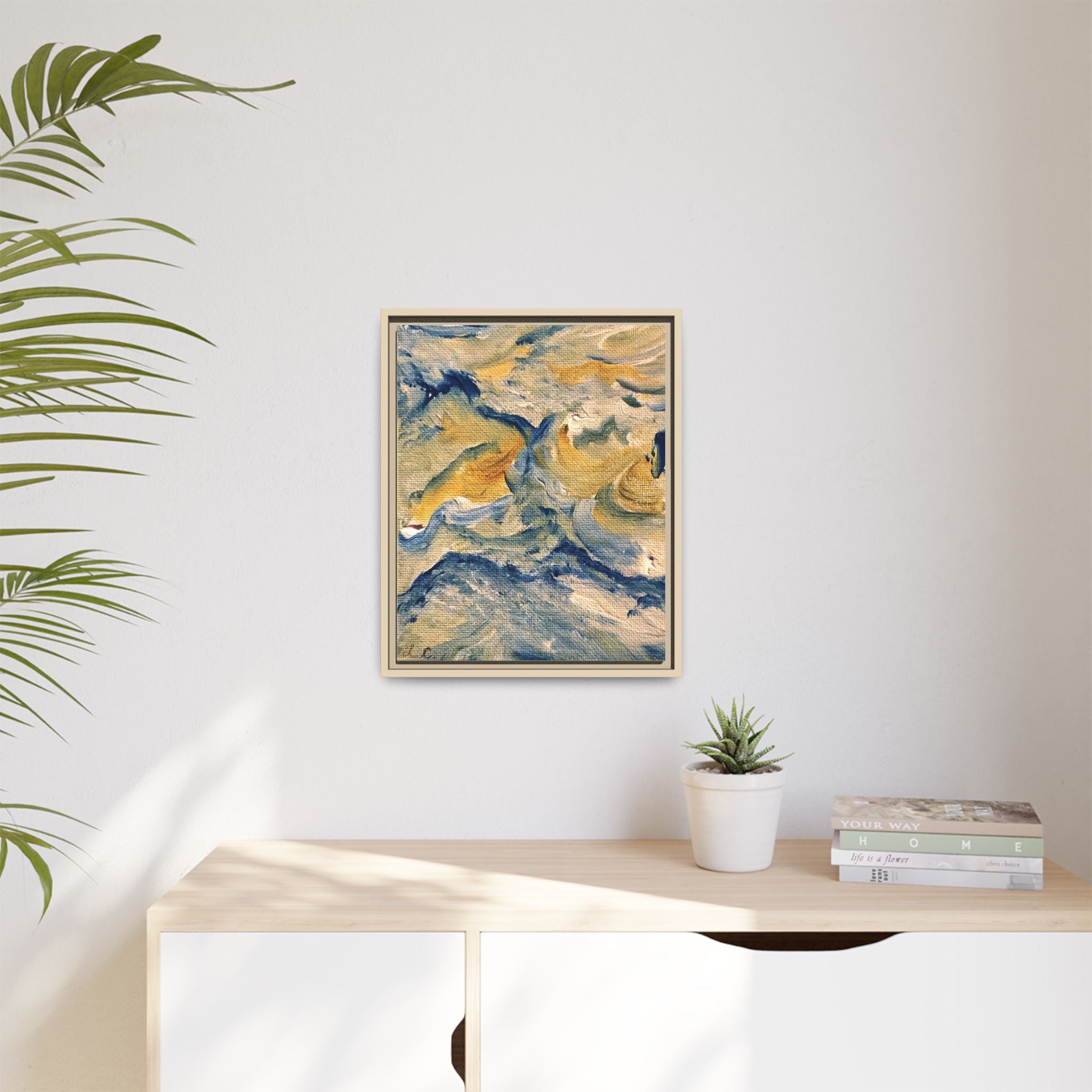 Dream Catcher Matte Canvas Print (Framed)