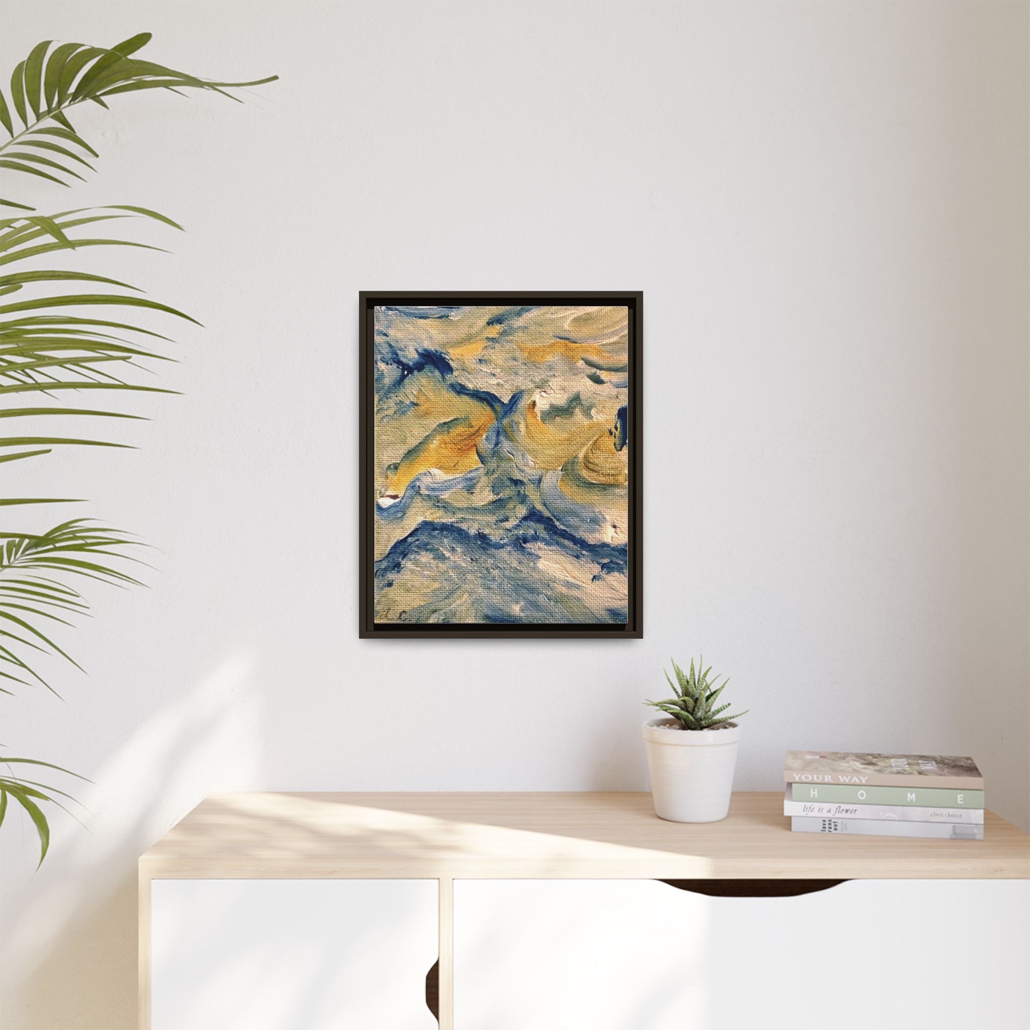 Dream Catcher Matte Canvas Print (Framed)