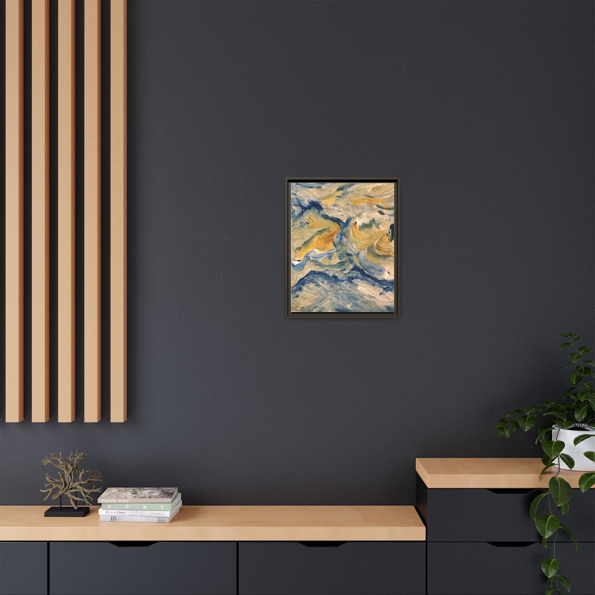 Dream Catcher Matte Canvas Print (Framed)