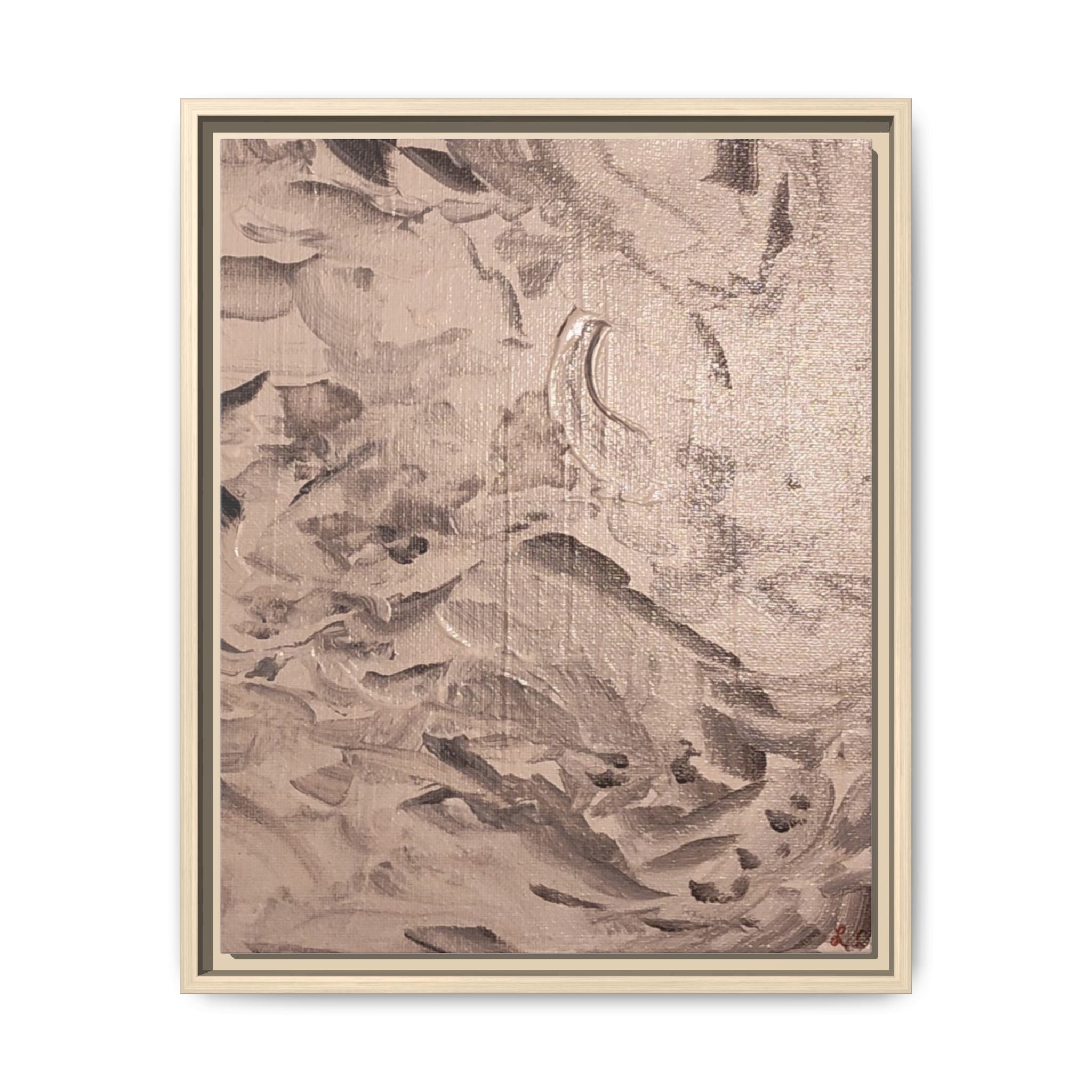 Echo of Silence Matte Canvas (Framed)