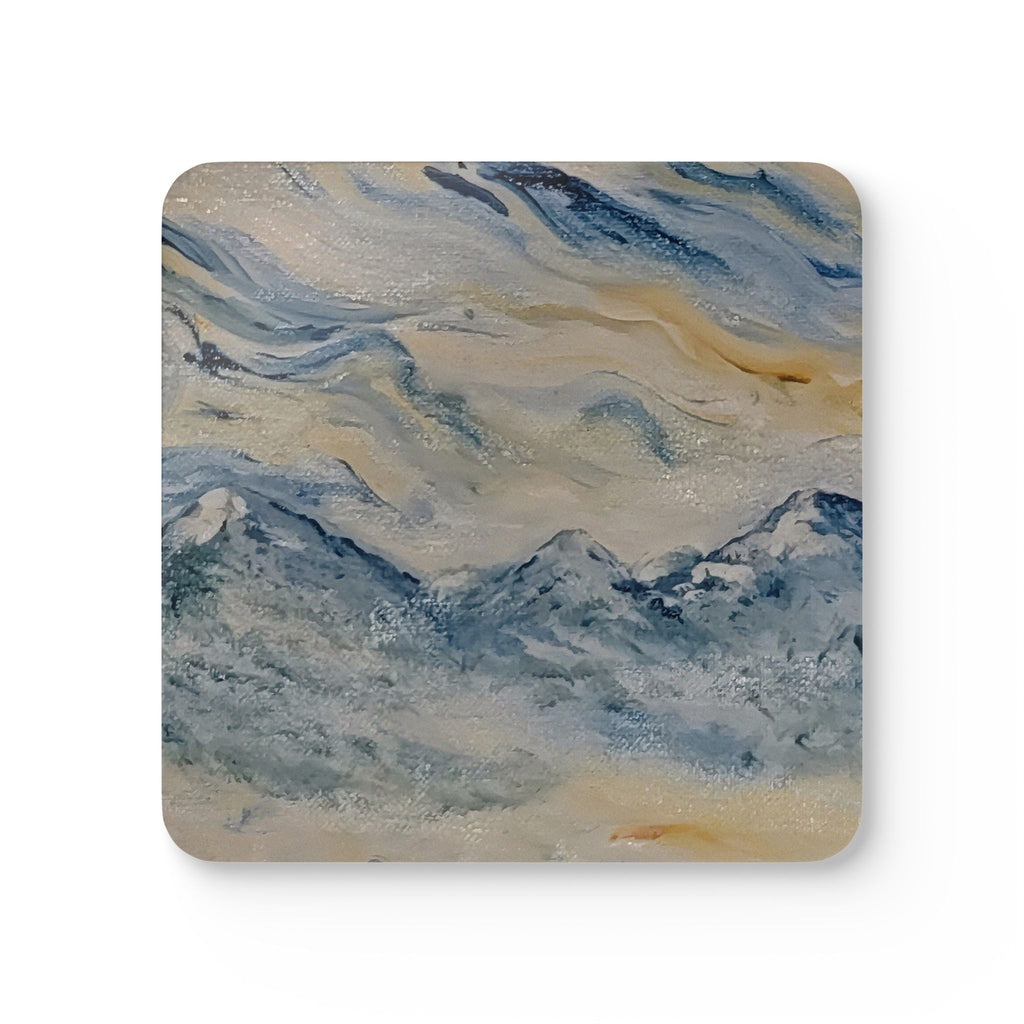 Dream Catcher: Counterclock Wise | Corkwood Coaster Set, Set of 4