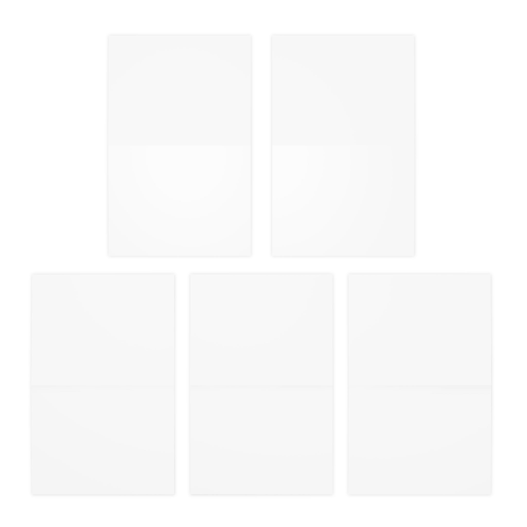 Artistic Multi-Design Greeting Cards - 5-Pack for All Occasions